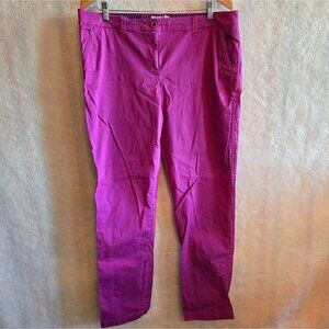 Vineyard Vines Vibrant Purple Cotton Stretch Chino Pants